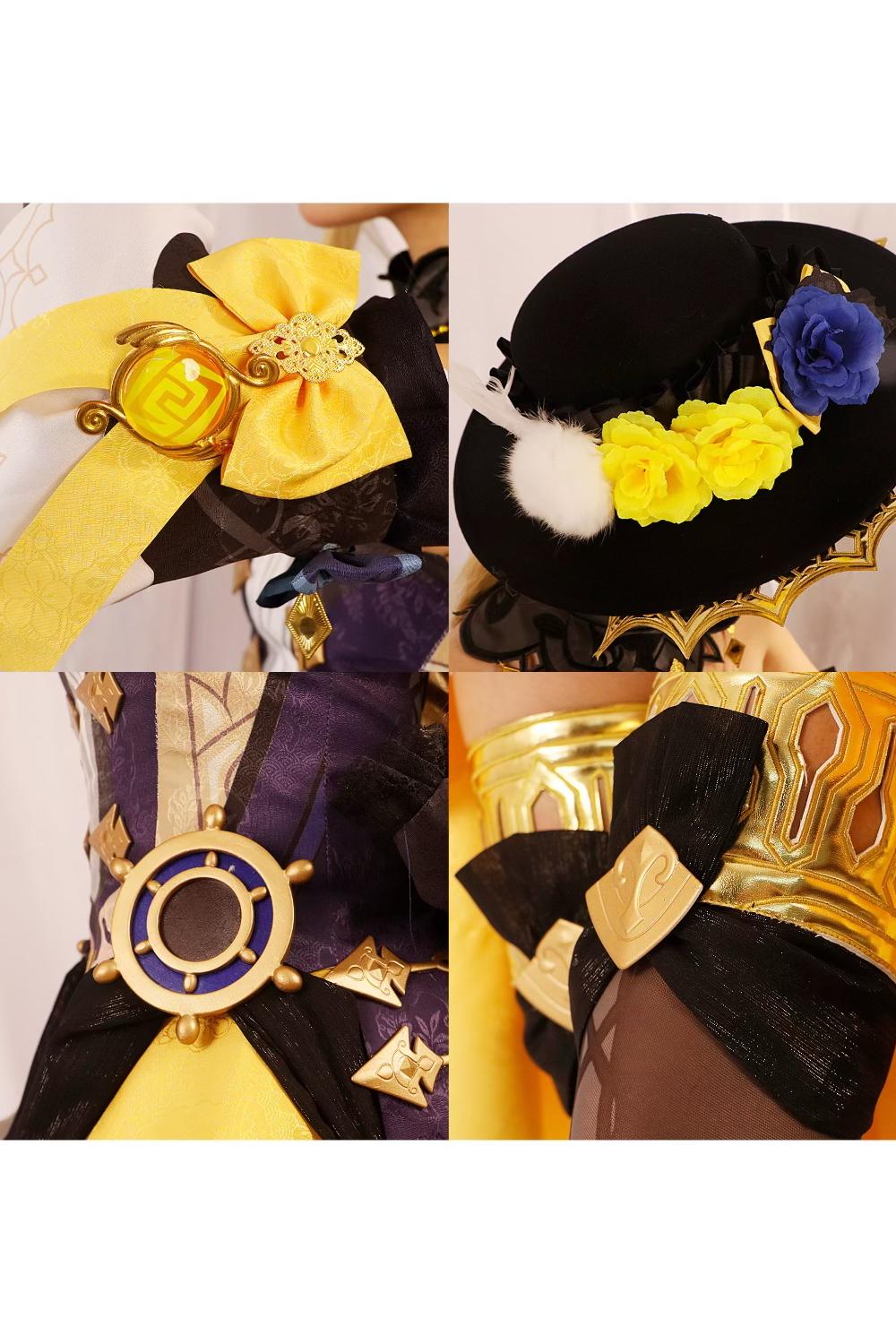 Genshin Impact Cosplay Costume げんし神 Navia Costume Navia Cosplay