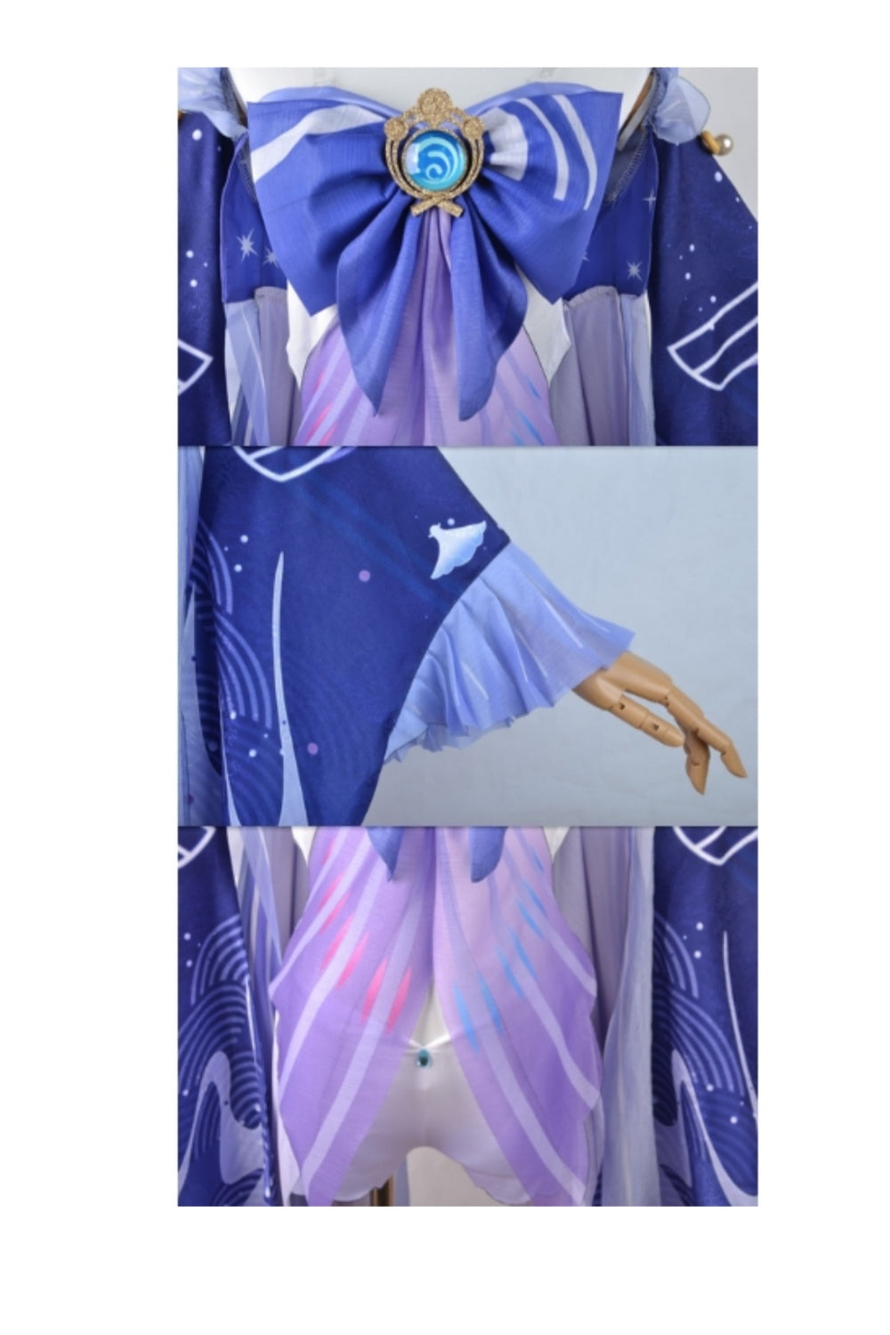 Divine Priestess Cosplay Costume - Watatsumi Island Hydro Dress