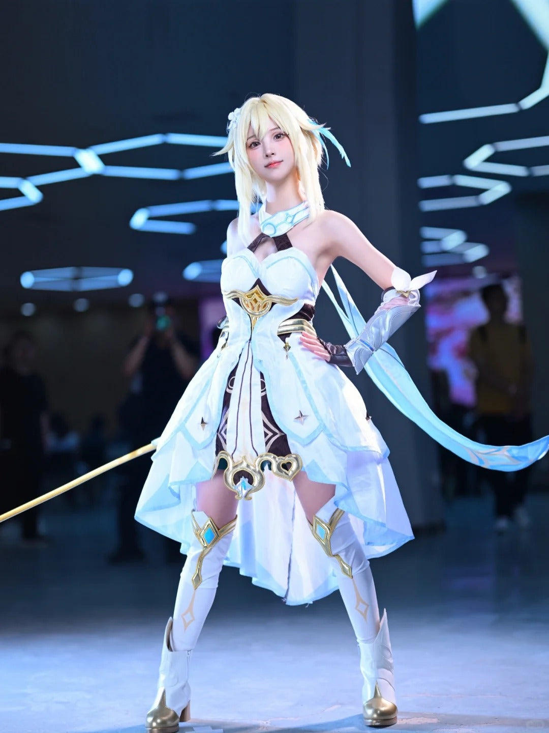 Genshin Impact Costume Lumine Cosplay Costume