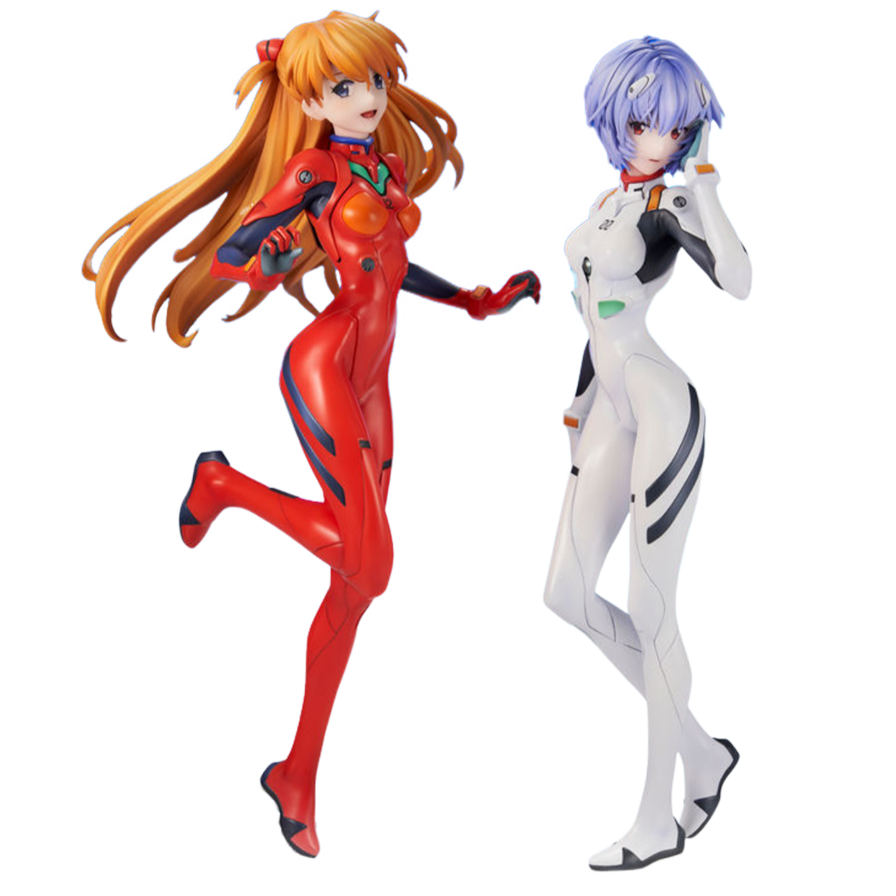 Neon Genesis Evangelion Asuka & Ayanami Rei 1/7 Scale Figure Set - Pre-Order