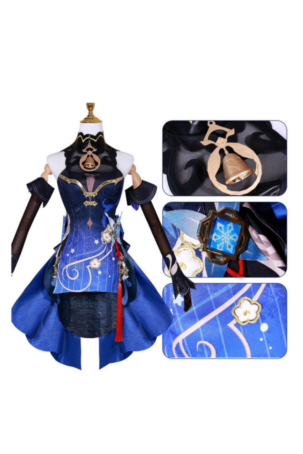 Cryo Qilin Adeptus Elegant Dress - Chinese Style Limited Edition