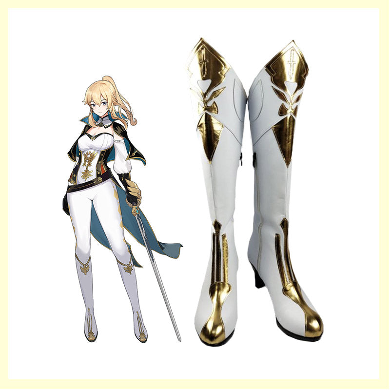 Acting Grand Master Cosplay Costume - White Knight Commander Outfit