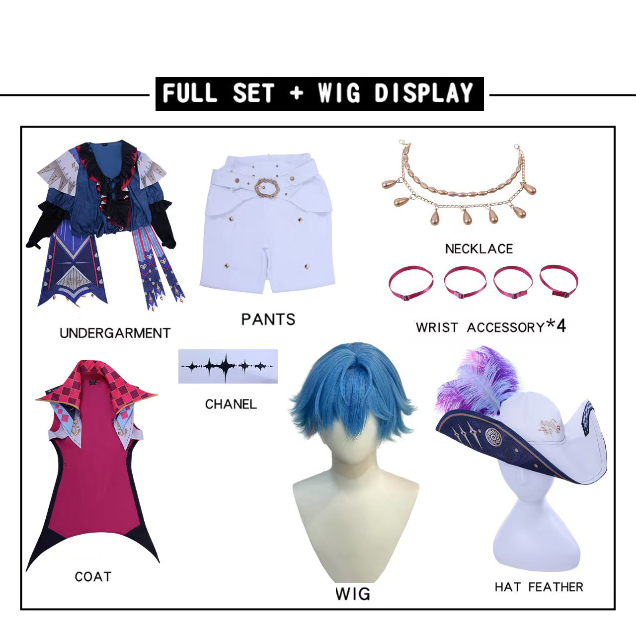 Wuthering Waves Brant Cosplay Costume
