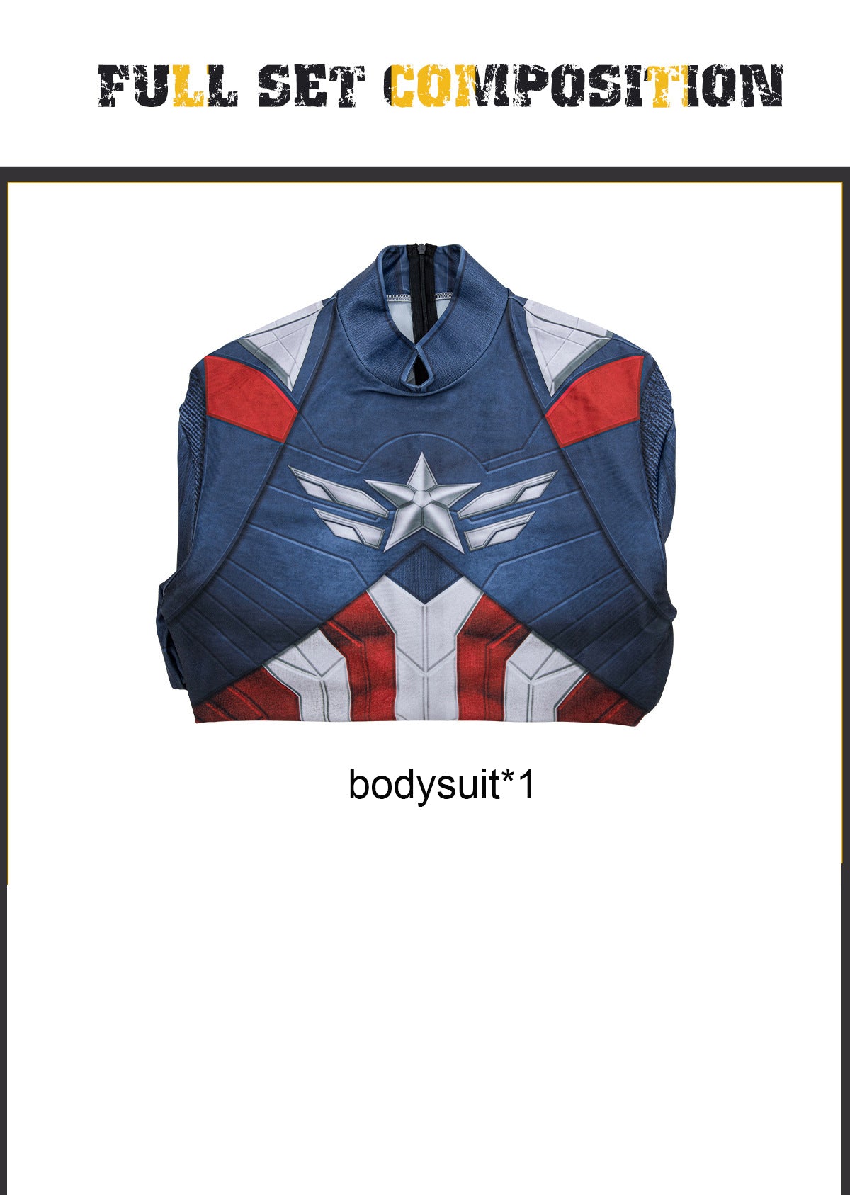 Superhero Cosplay Costume Captain America Costume Cosplay