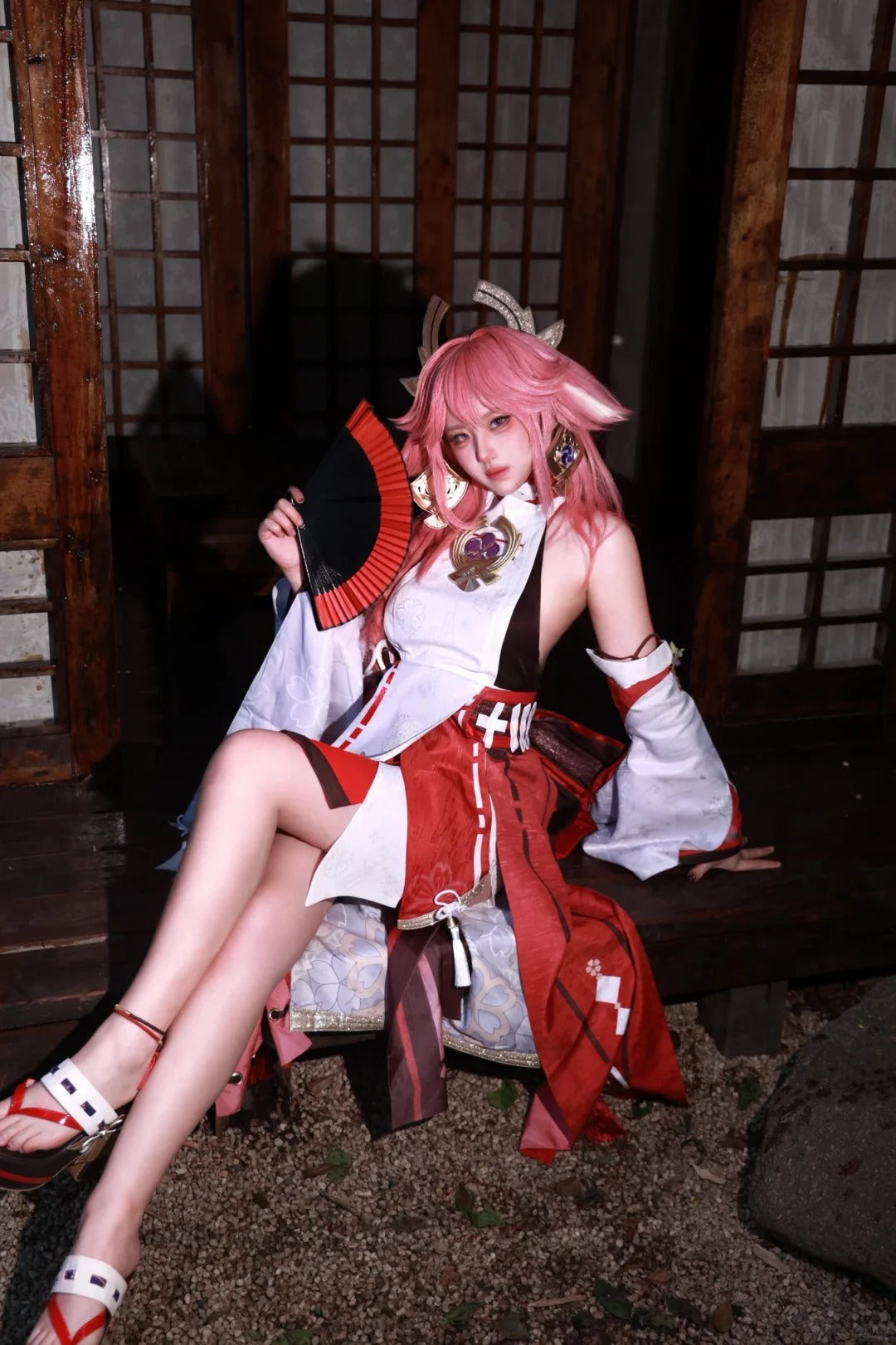 Genshin Impact Cosplay Costume げんし神 Yae Miko Costume Yae Miko Cosplay