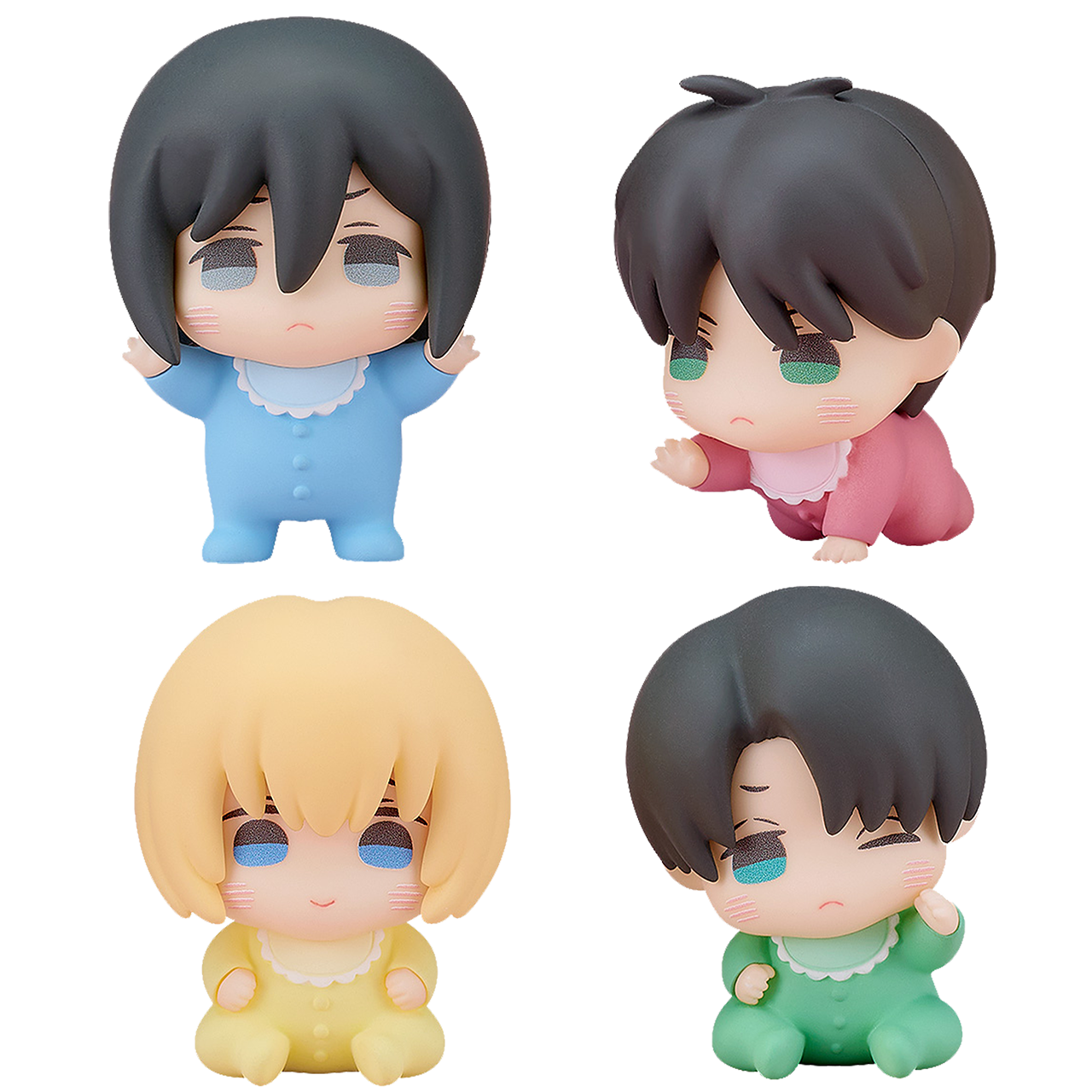 Attack on Titan Q Version Figure - Chibi Style Collectible 40-50mm