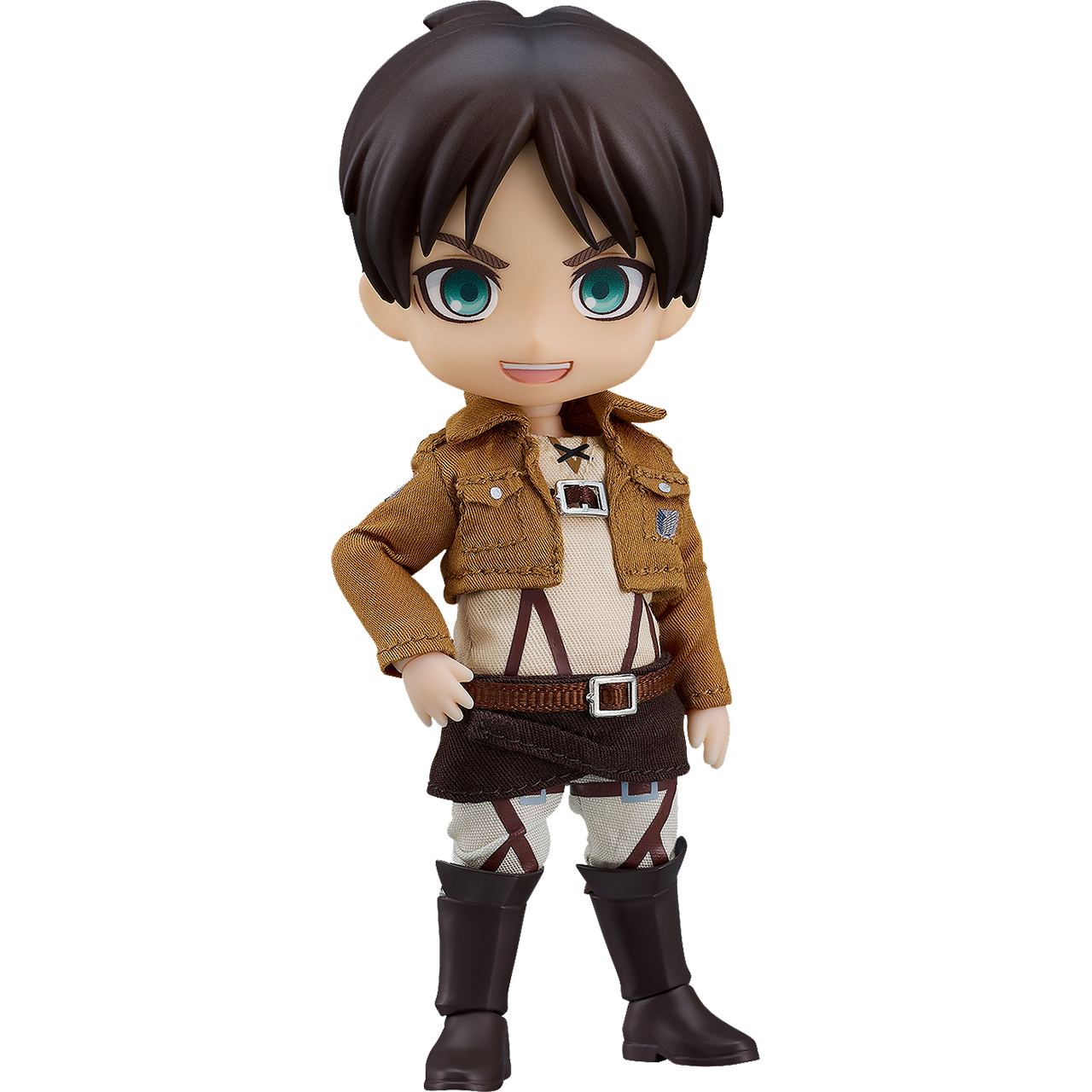 Attack on Titan Eren Yeager Q Version Figure - Cute Chibi Collectible 140mm