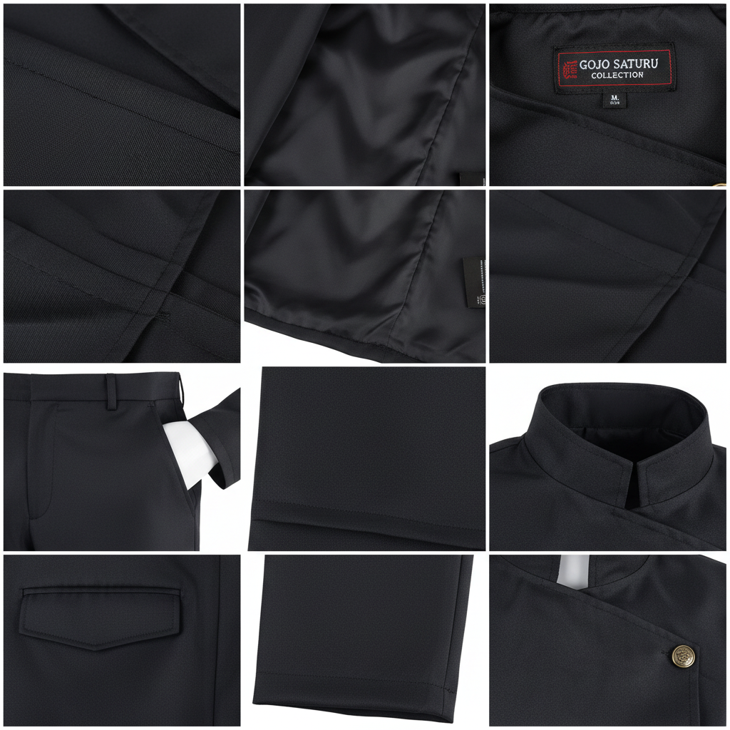 五条悟服装工艺细节