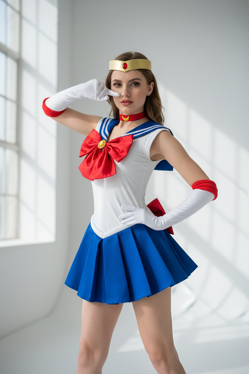 真人模特场景图