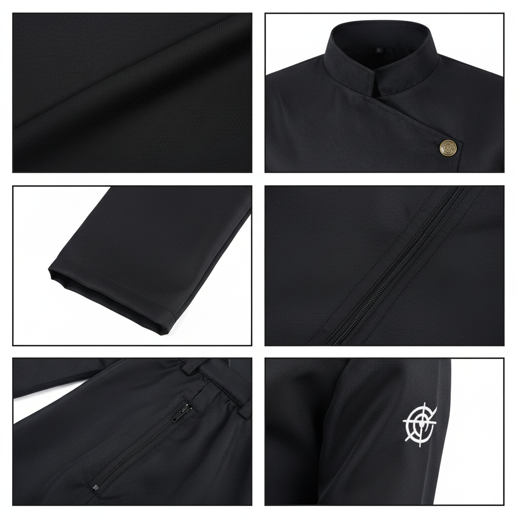 五条悟服装多细节拼图