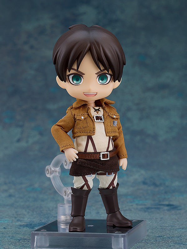 Attack on Titan Eren Yeager Q Version Figure - Cute Chibi Collectible 140mm