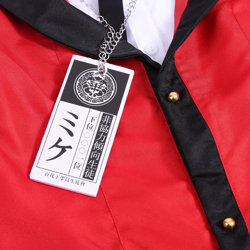 Kakegurui Costume Jabami Yumeko Cosplay Costume