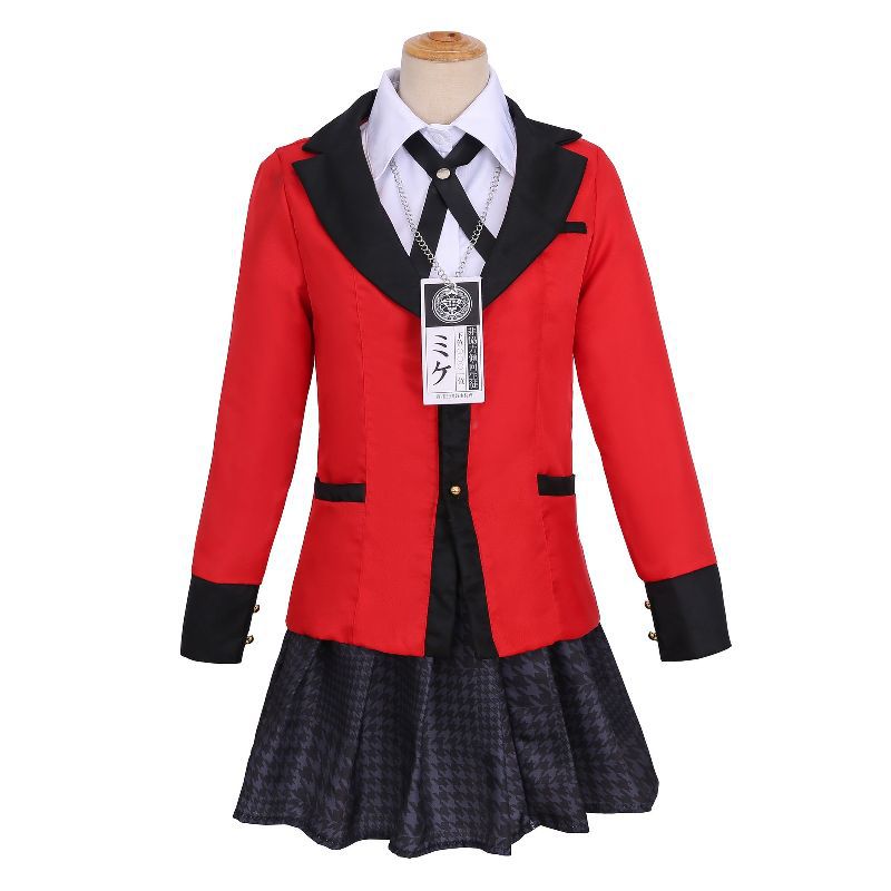 Kakegurui Costume Jabami Yumeko Cosplay Costume