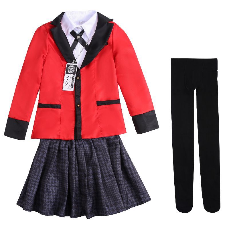 Kakegurui Costume Jabami Yumeko Cosplay Costume