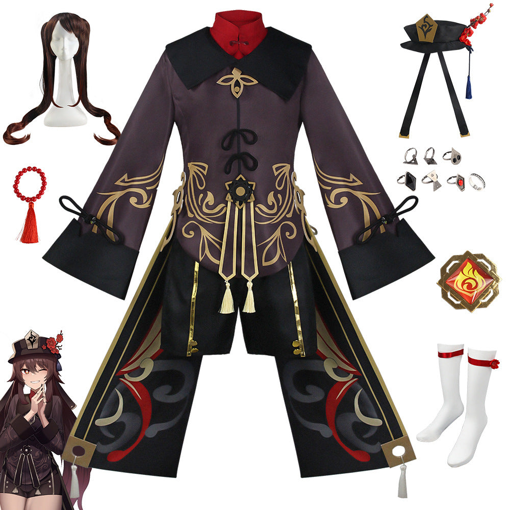 Funeral Parlor Director Cosplay Costume - Pyro Butterfly Outfit