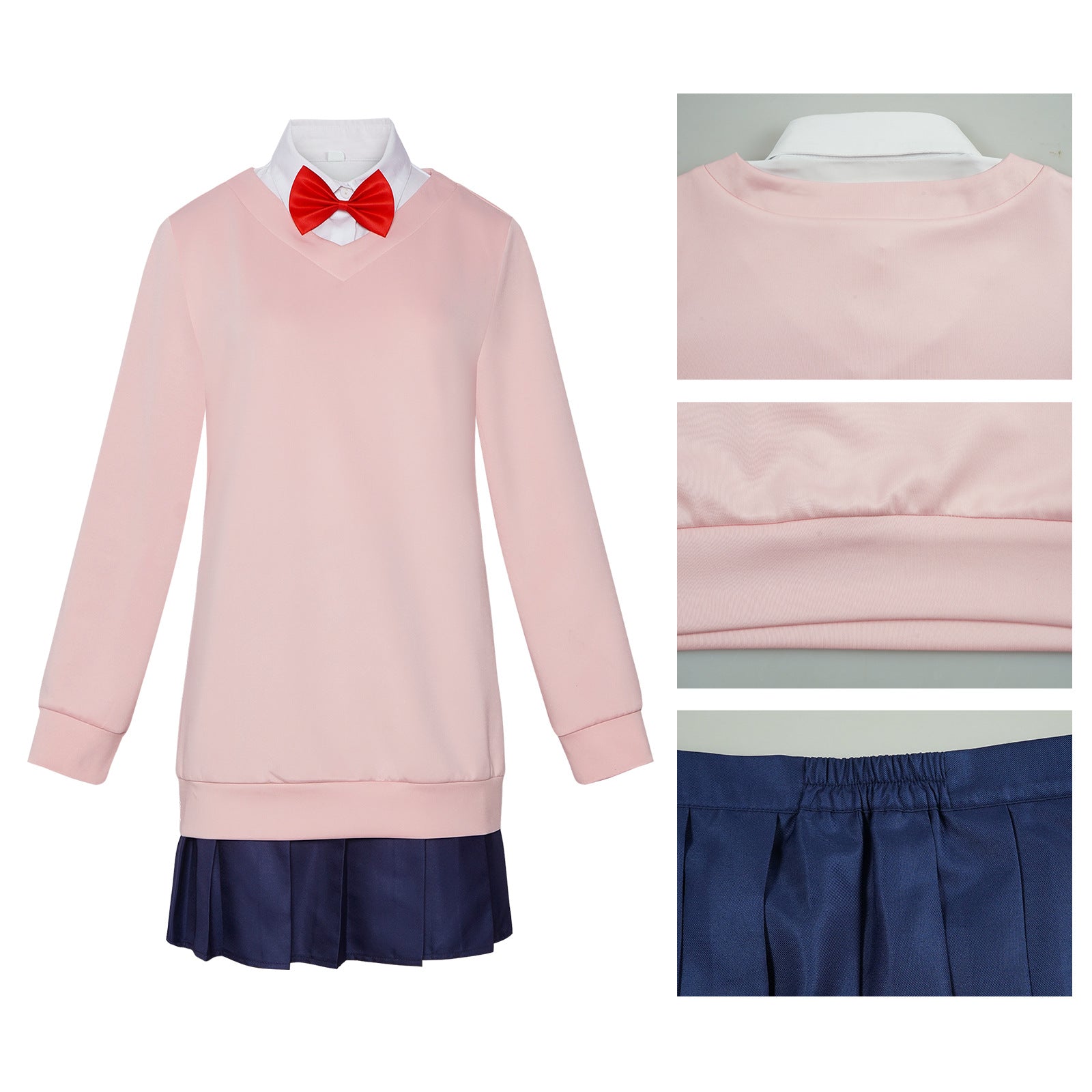 Dandadan Ayase Momo Cosplay Costume - School Uniform Complete Set