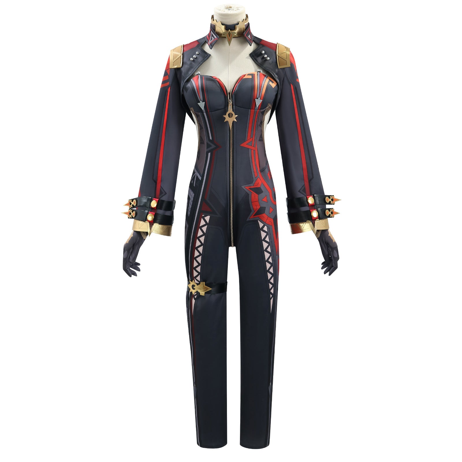 Mavuika Cosplay Costume - Genshin Impact Full Set Outfit with Wig and Accessories
