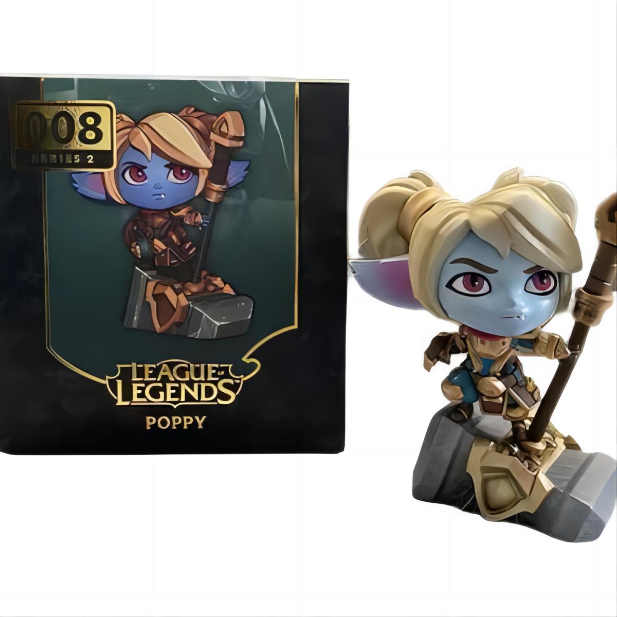 League of Legends Poppy Iron Ambassador Figure - 110mm Yordle Collectible