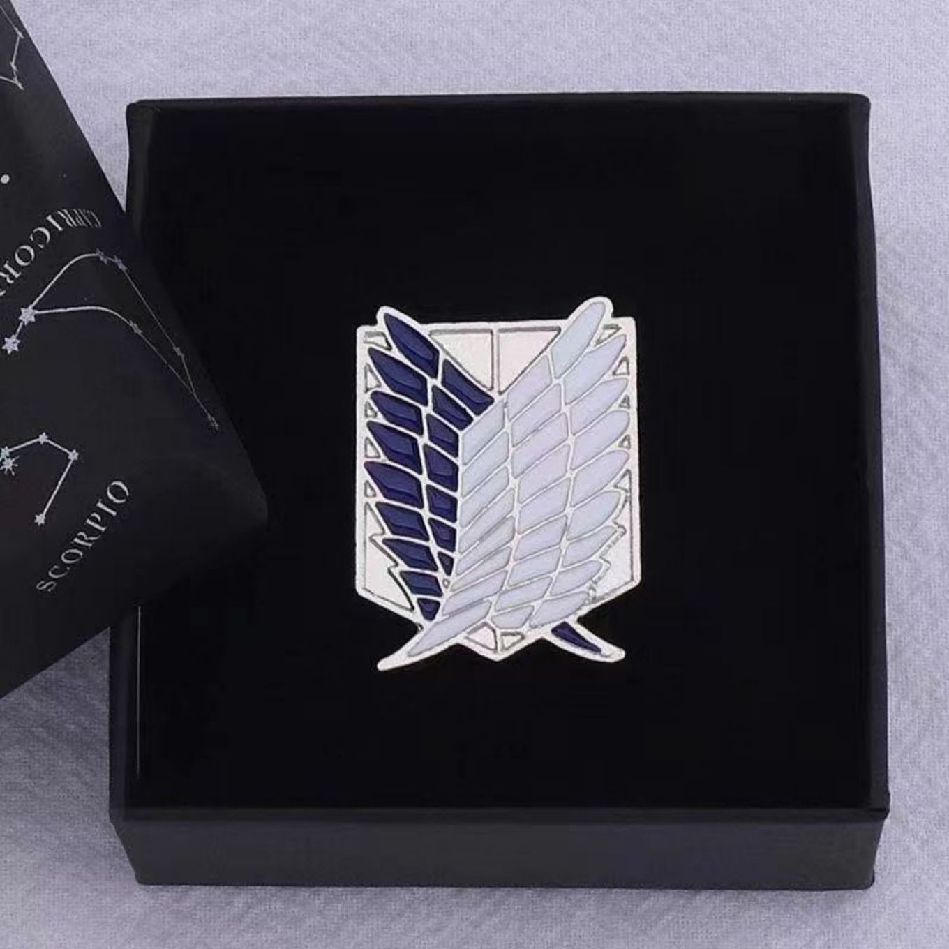 Attack on Titan Wings of Freedom Brooch - Survey Corps Metal Badge Pin