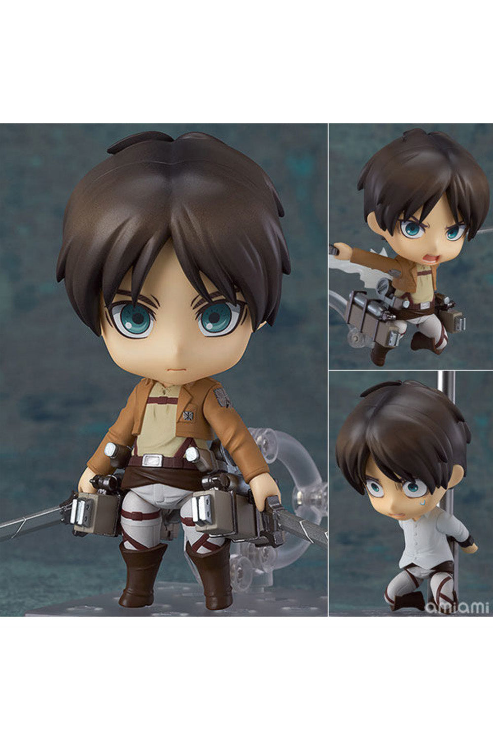 Attack on Titan 進撃の巨人 Levi and Eren and Mikasa Action Figures