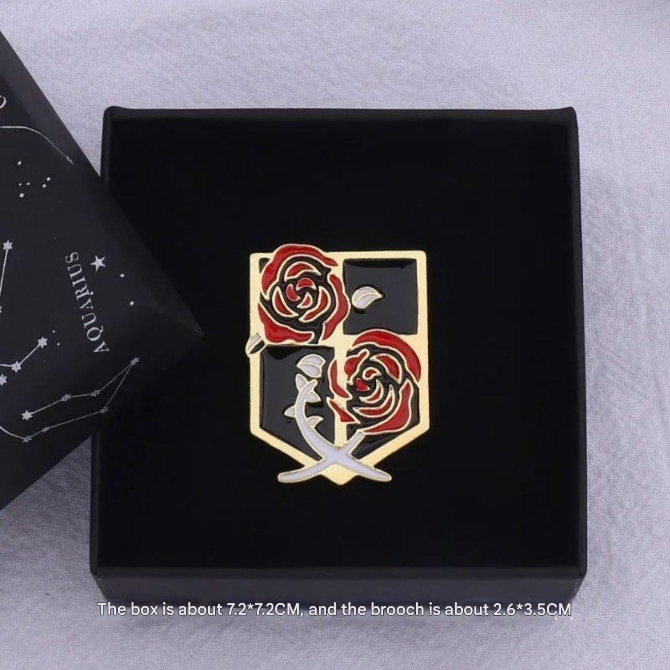 Attack on Titan Wings of Freedom Brooch - Survey Corps Metal Badge Pin