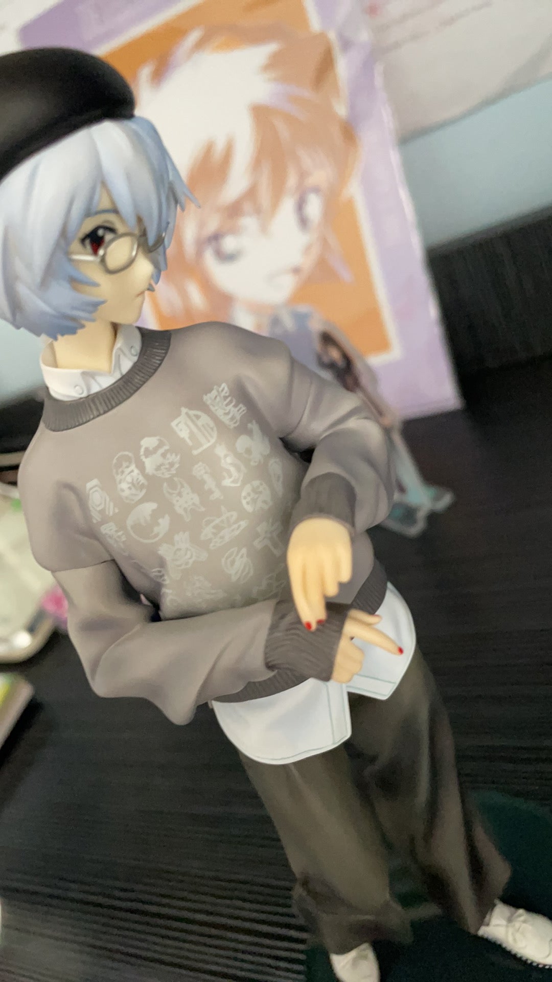 Neon Genesis Evangelion Ayanami Rei Radio Eva Ver. Figure 250mm - Reprint Edition