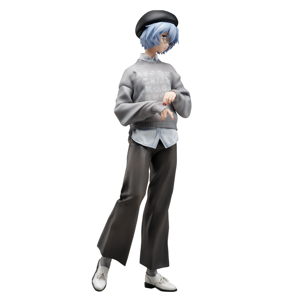 Neon Genesis Evangelion Ayanami Rei Radio Eva Ver. Figure 250mm - Reprint Edition