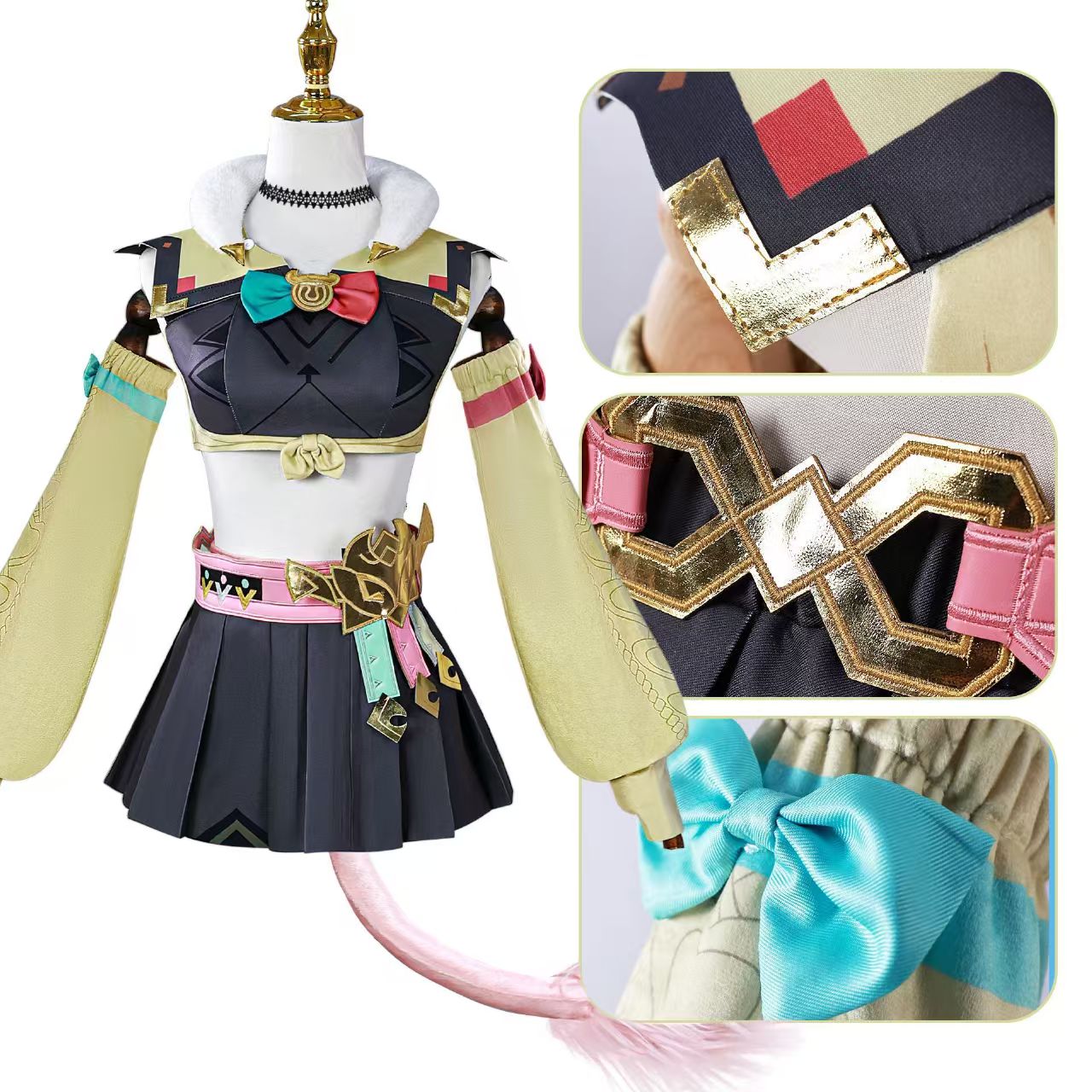 Genshin Impact Cosplay Costume Varesa Costume Cosplay