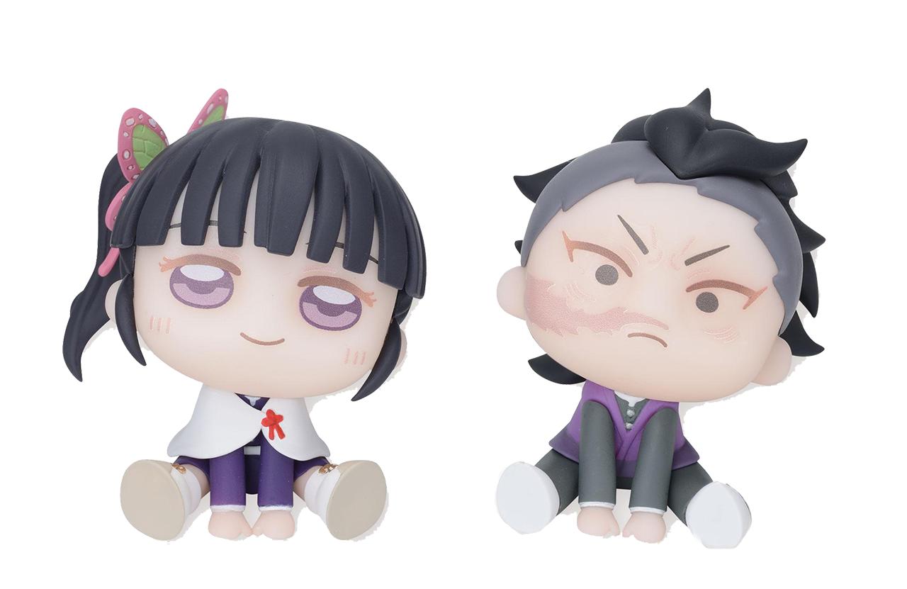 Demon Slayer Kanao Tsuyuri & Genya Shinazugawa Figure Set - 60mm Chibi Collectibles