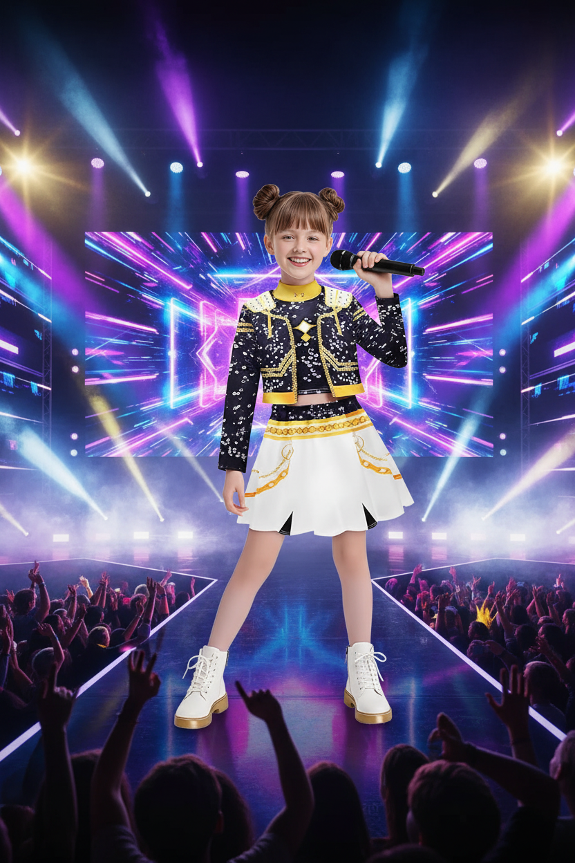 Pop Star Costume Full Body