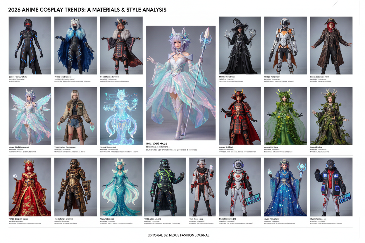2026 Anime Girl Cosplay Trends: Designs, Materials, and Character Styles