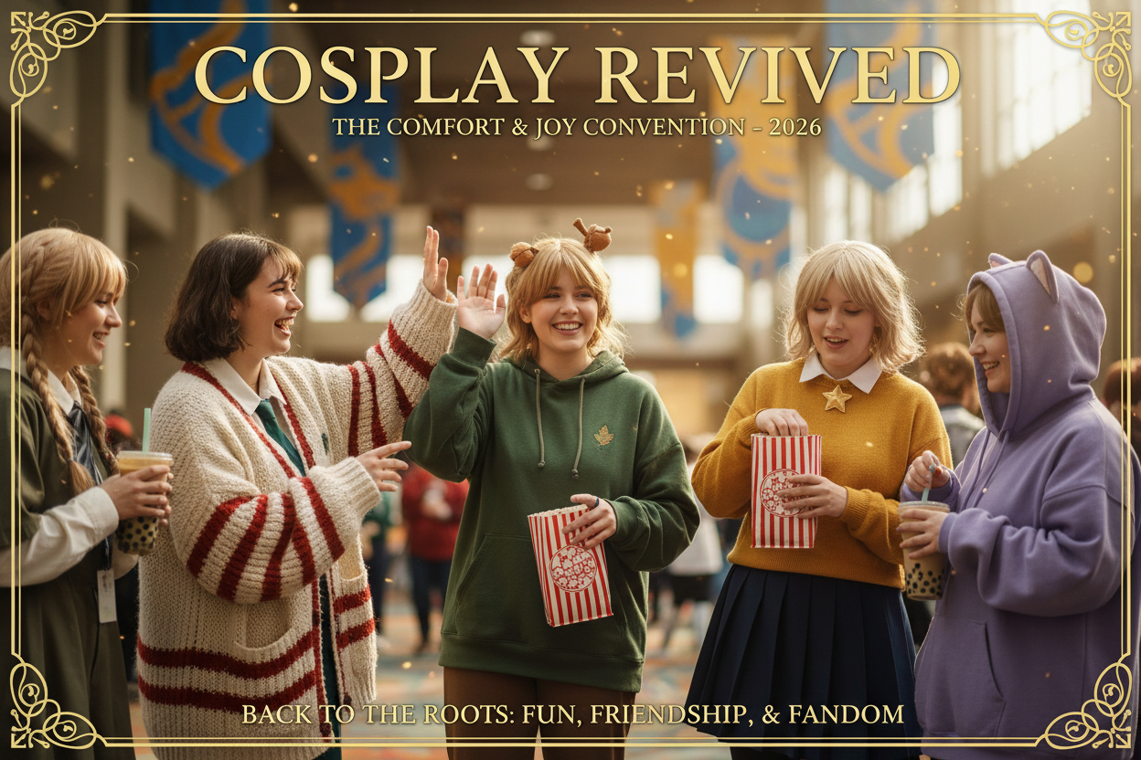 The Return to Play: Why Cosplayers Are Reviving “Casual Cosplay” After Years of High-Production Fatigue