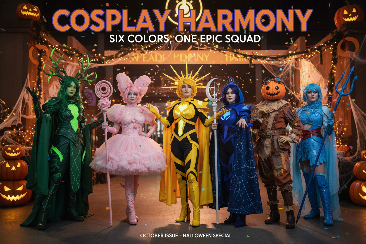 Why Color-Coordinated Group Costumes Are 2026's Top Halloween Trend (A Complete Group Halloween Costume Guide)