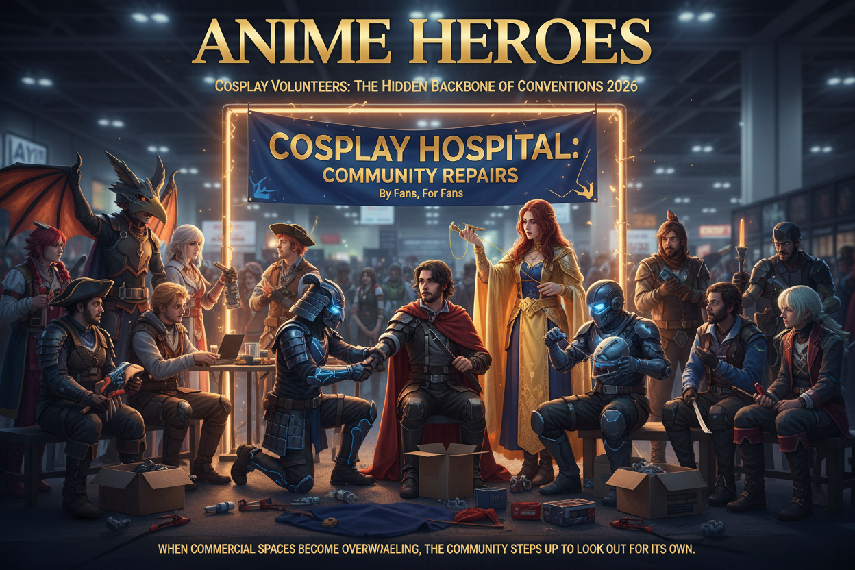 Why Are Cosplay Volunteers Becoming the Hidden Backbone of Anime Conventions?