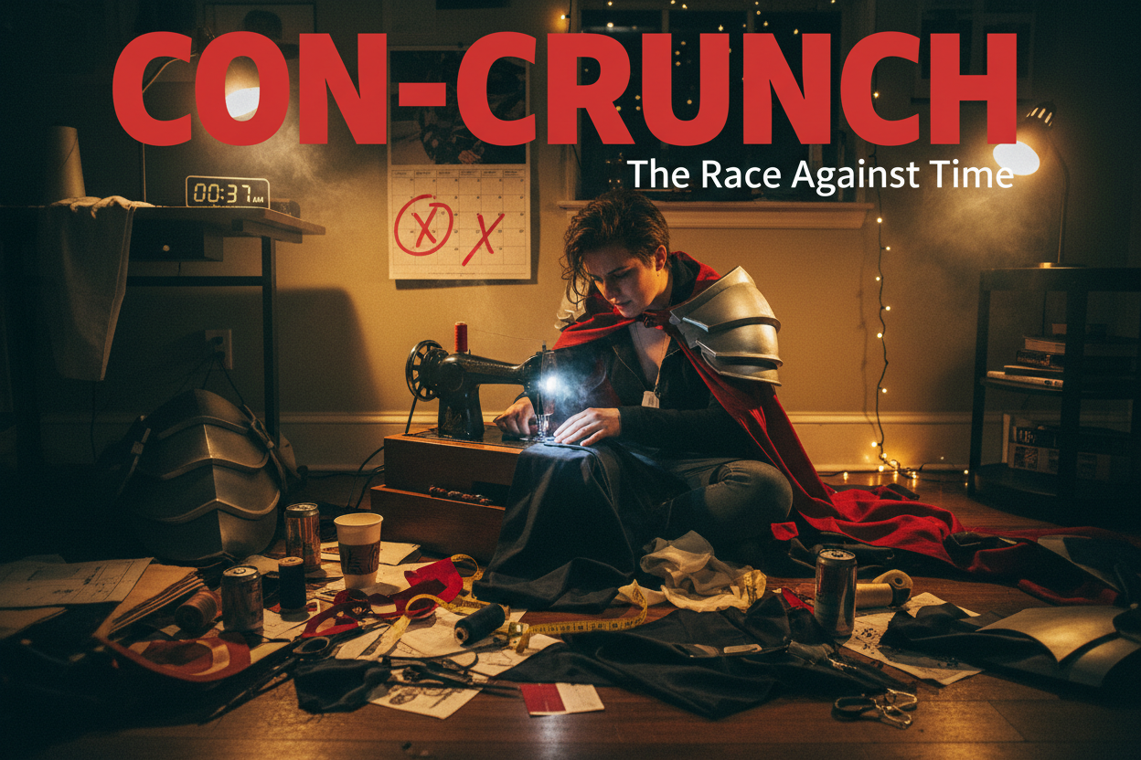 Why "Con-Crunch" Keeps Happening to Cosplayers (A Complete Guide to Avoiding Last-Minute Costume Stress)