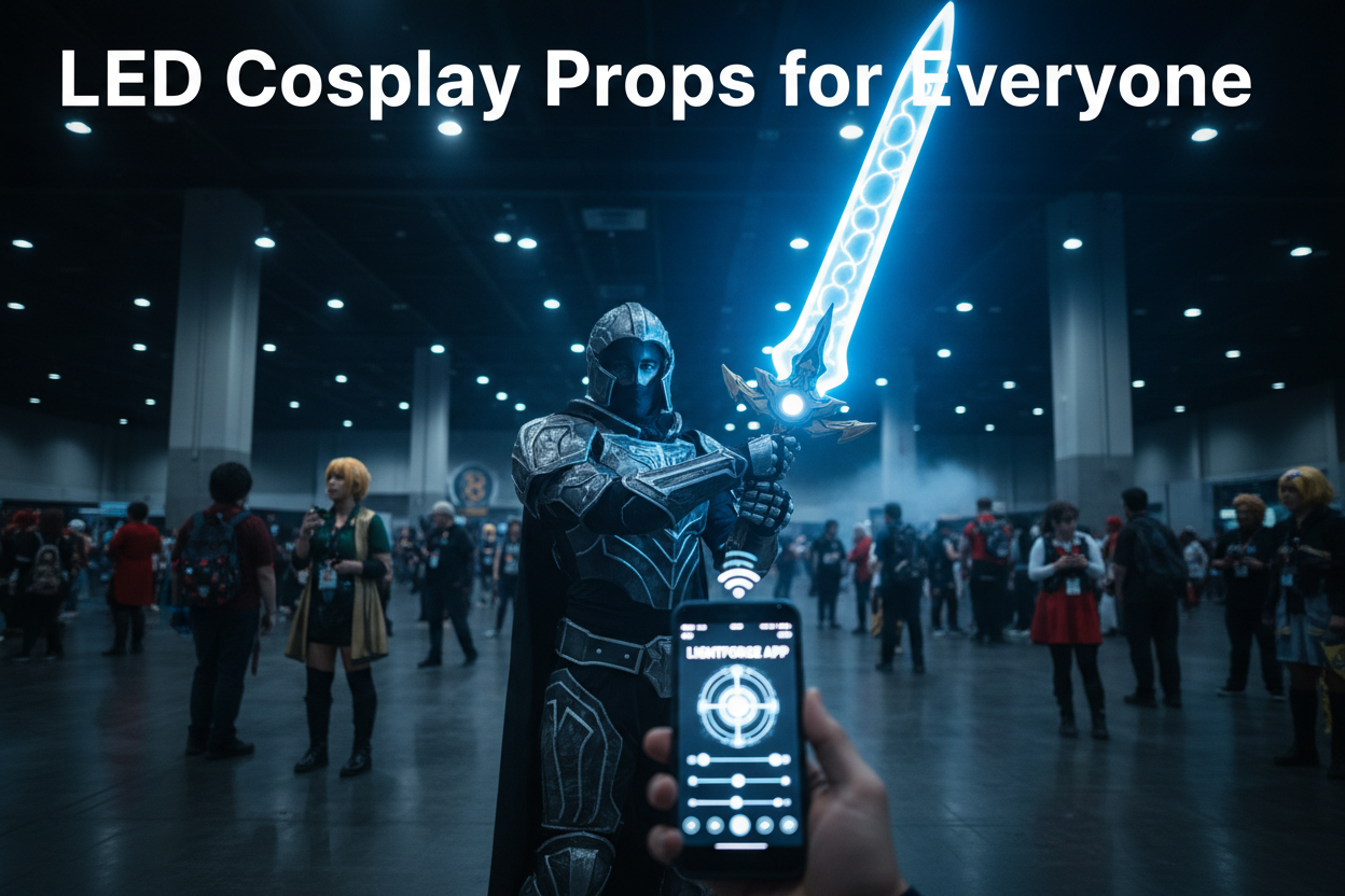 Why Beginner-Friendly Electronics Kits Are Making LED Cosplay Props Accessible to Everyone (A Complete Cosplay LED Prop Guide)