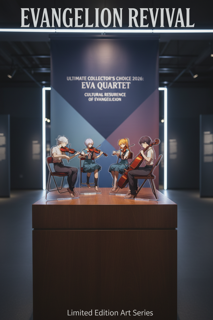 Why the 2026 EVA Quartet Standing Cards are the Ultimate Collector’s Choice