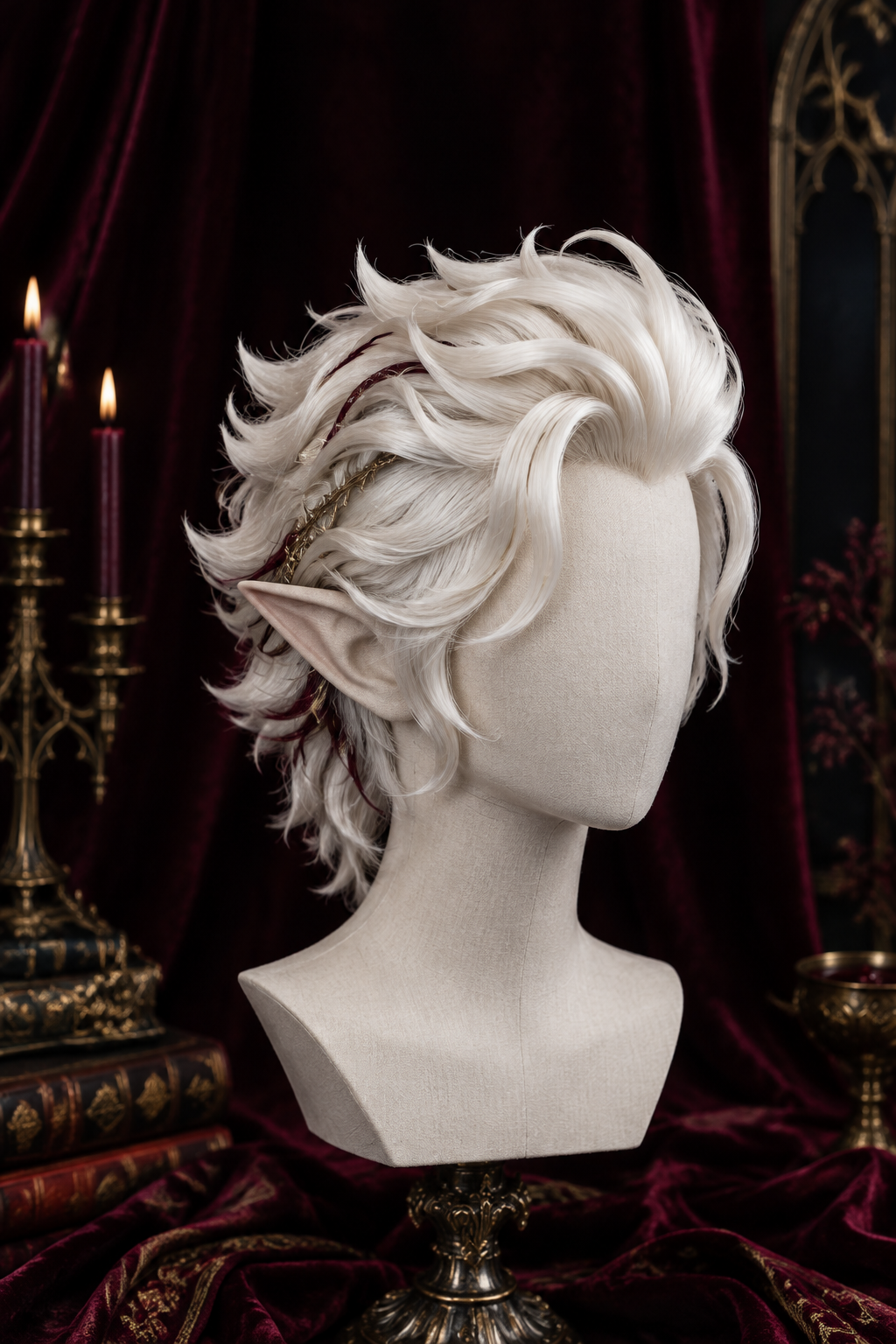 How to Secure and Style an Astarion Cosplay Wig in 3 Easy Steps