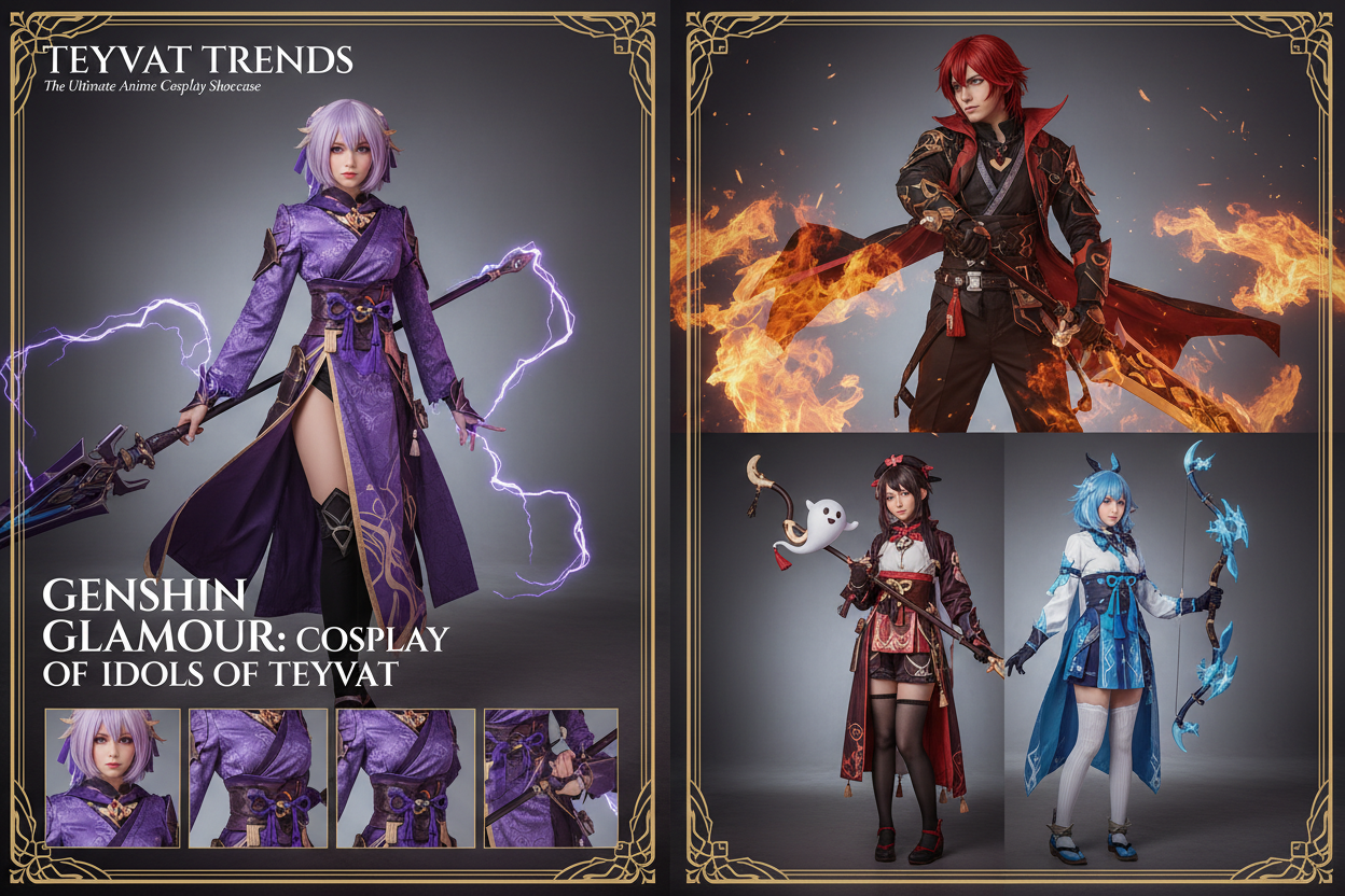 Best Genshin Impact Cosplay Characters for Anime Fans