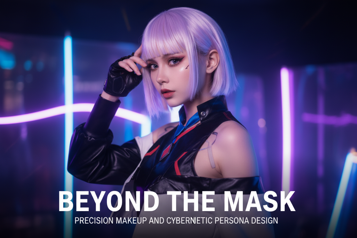 Beyond the Mask: Precision Makeup & Cybernetic Persona Design