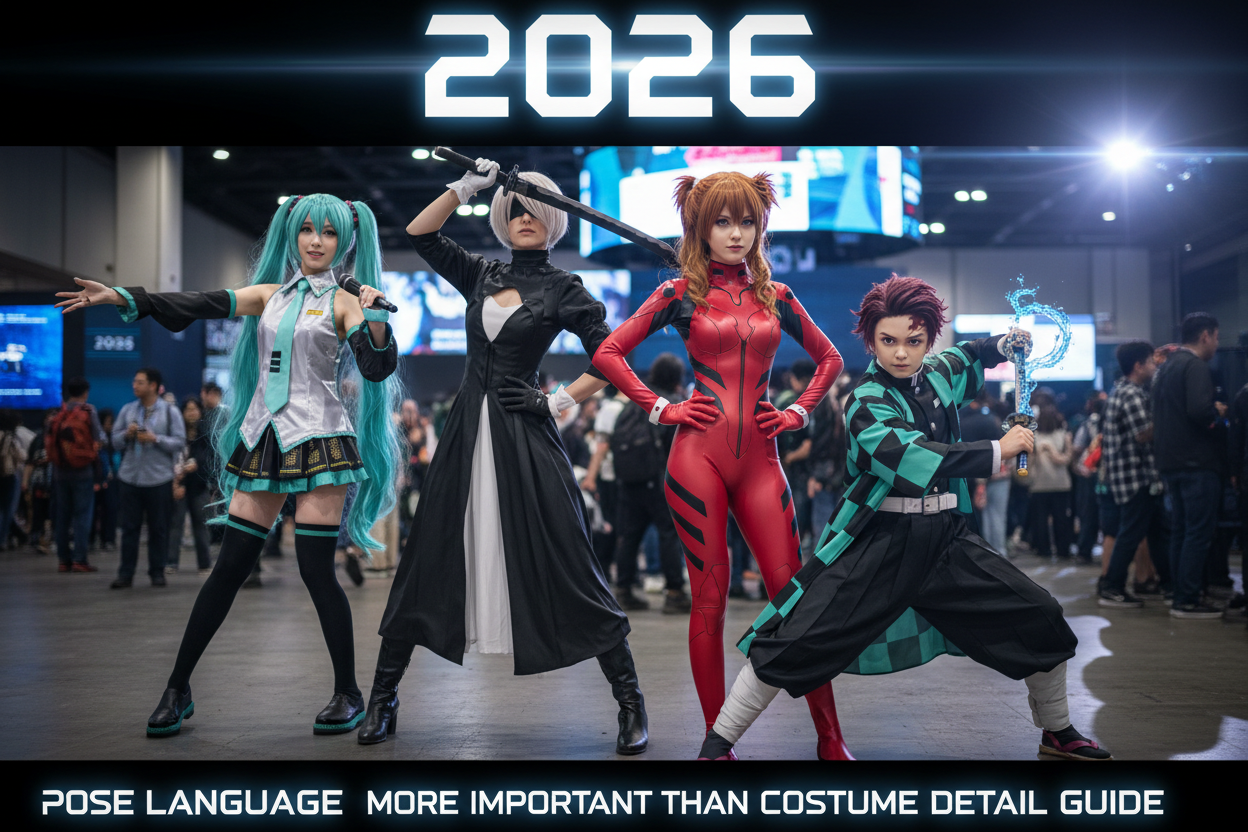 Why Are Cosplayers More Focused on “Pose Language” Than Costume Detail in 2026?