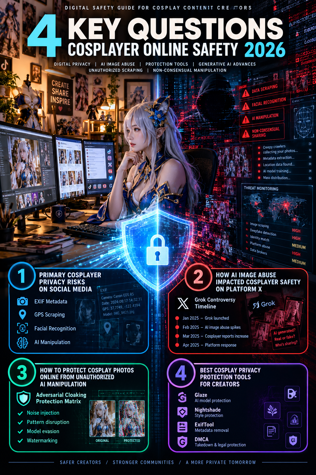 4 Key Questions You Need to Know About Cosplayer Online Safety in 2026
