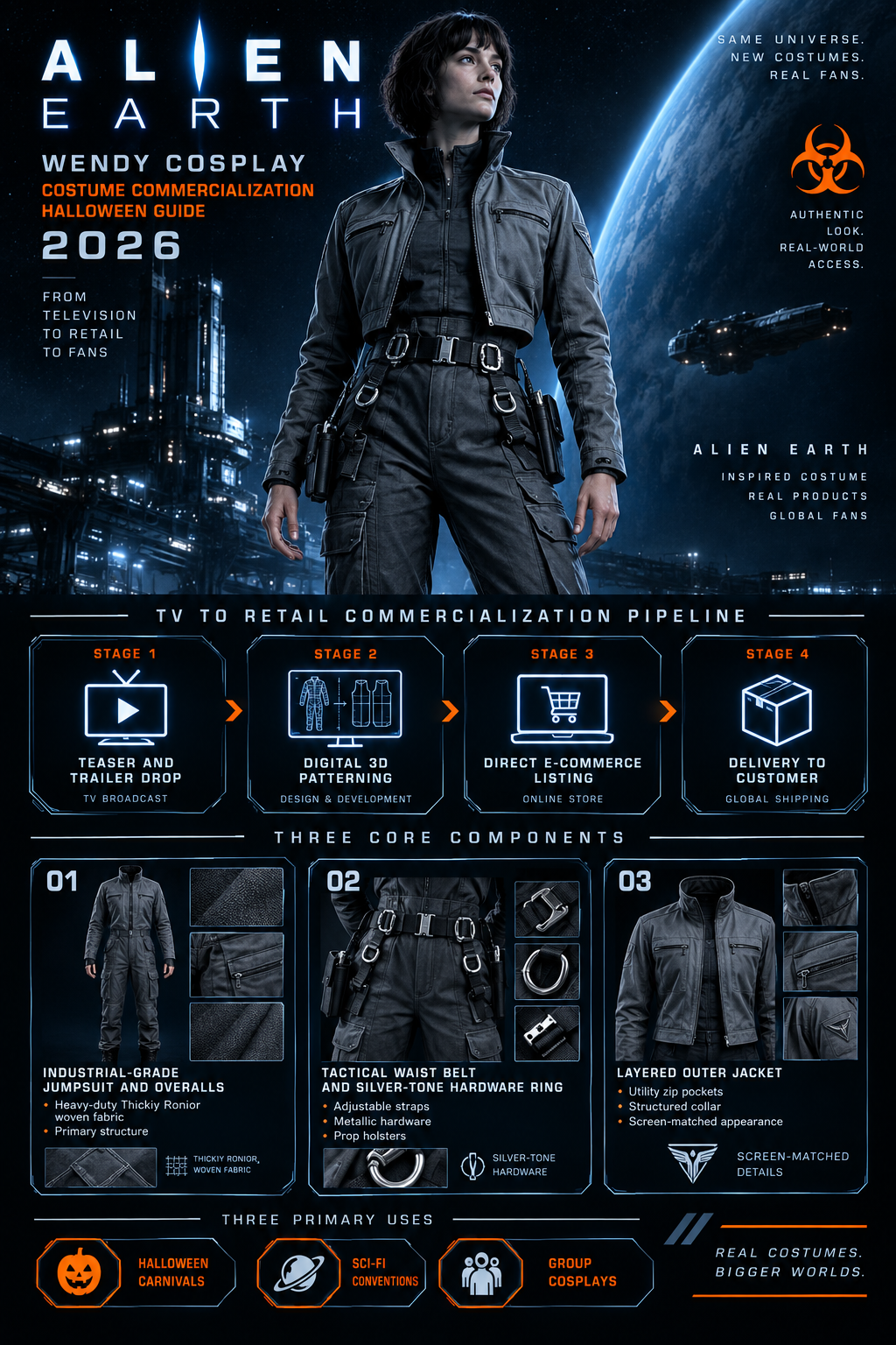 Alien Earth Wendy Cosplay Costume: Commercialization & Halloween Guide [2026]