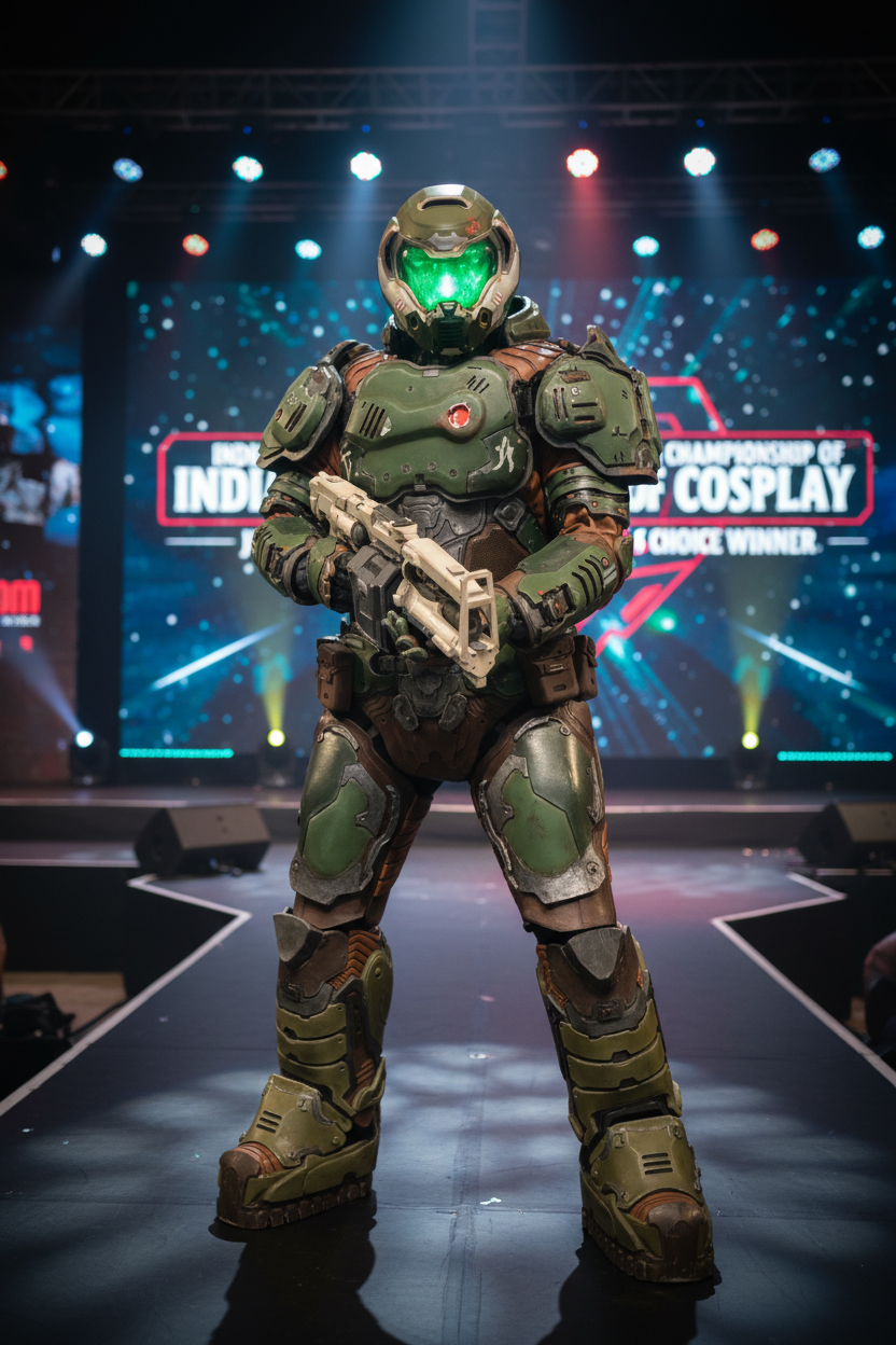 Doomguy Cosplay Guide: How an Award-Winning Build Combined Foam, 3D Printing & LED