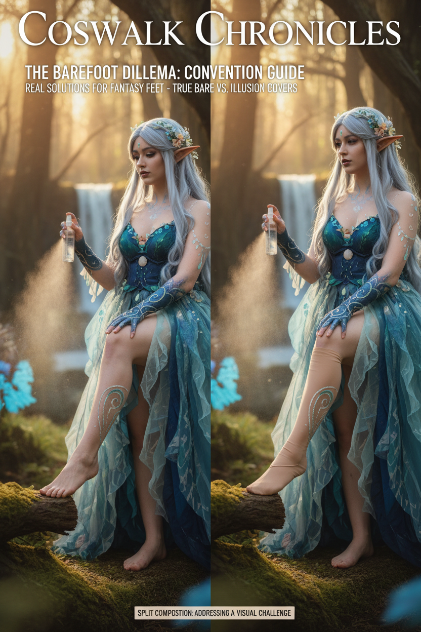 True Barefoot vs. Nude-Tone Foot Coverings: 2026 Guide to Barefoot Cosplay at Conventions
