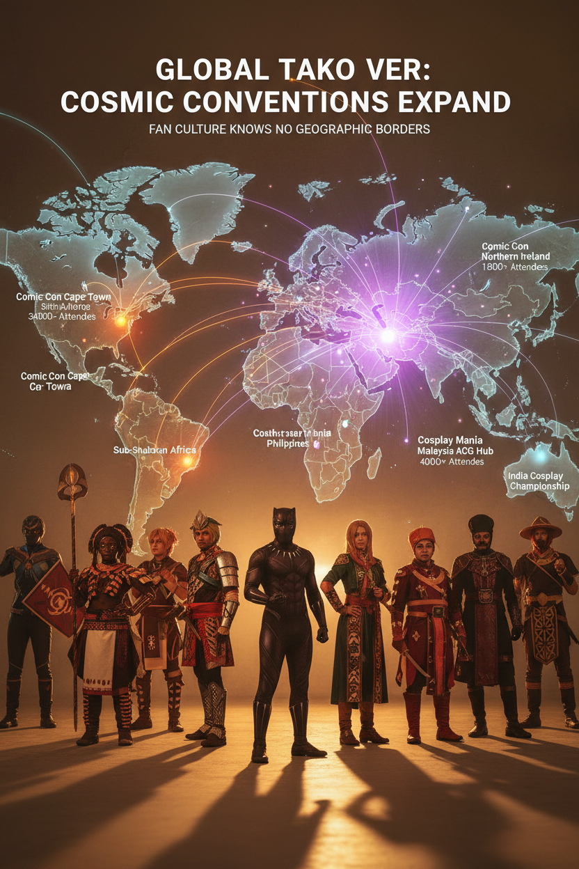 The Cosplay Convention Map Is Genuinely Going Global — Here's the Evidence