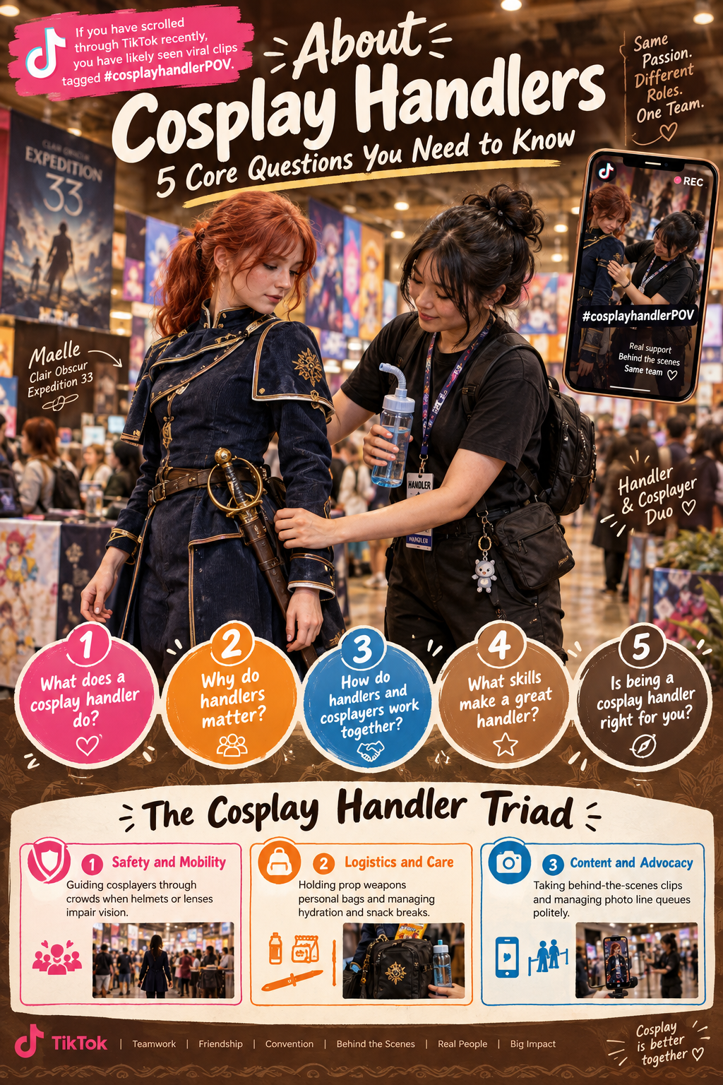 About Cosplay Handlers: 5 Core Questions You Need to Know
