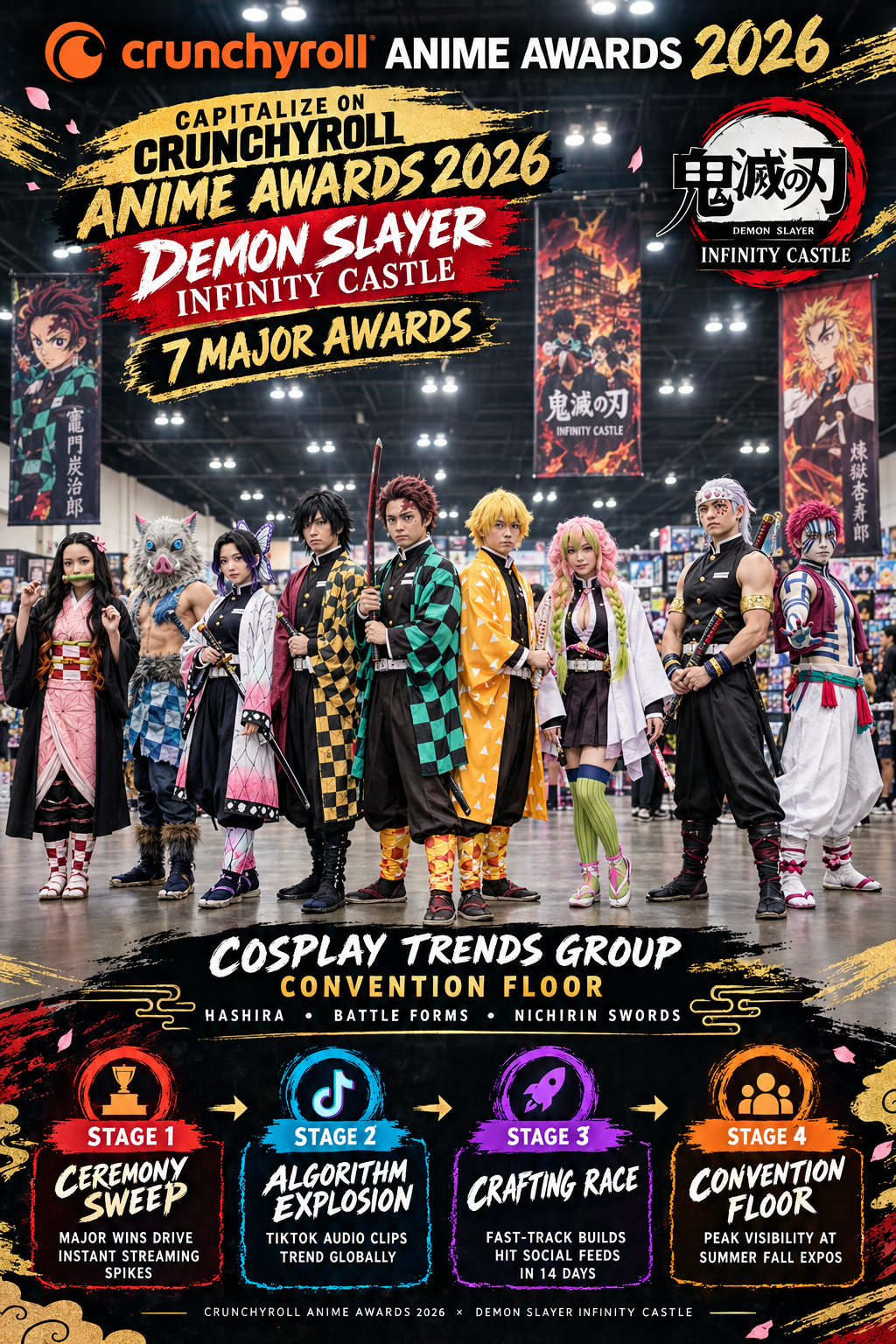 How to Capitalize on Crunchyroll Anime Awards 2026 Cosplay Trends Before Your Next Convention