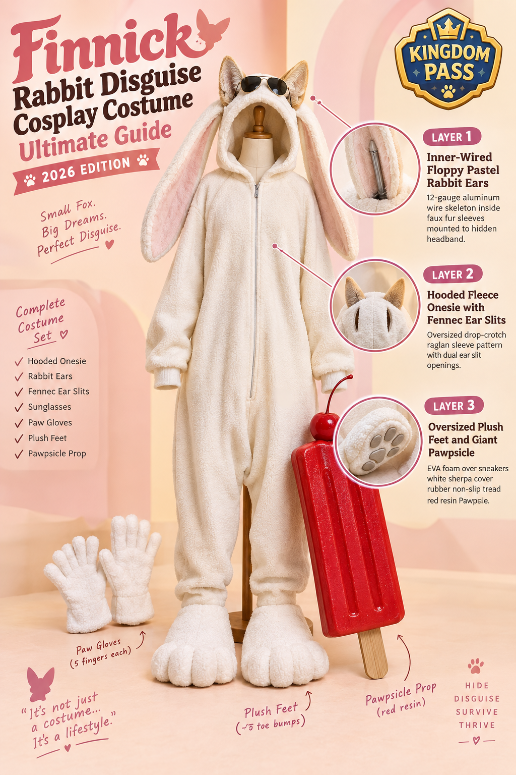 Finnick Rabbit Disguise Cosplay Costume Ultimate Guide: From Game Unlock to Real-Life Recreation [2026 Edition]