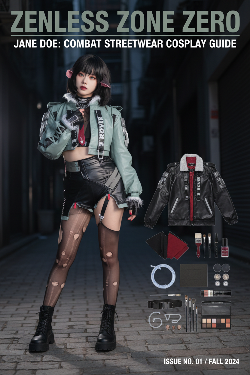 How to Complete a Screen-Accurate Jane Doe (ZZZ) Cosplay in 4 Easy Steps